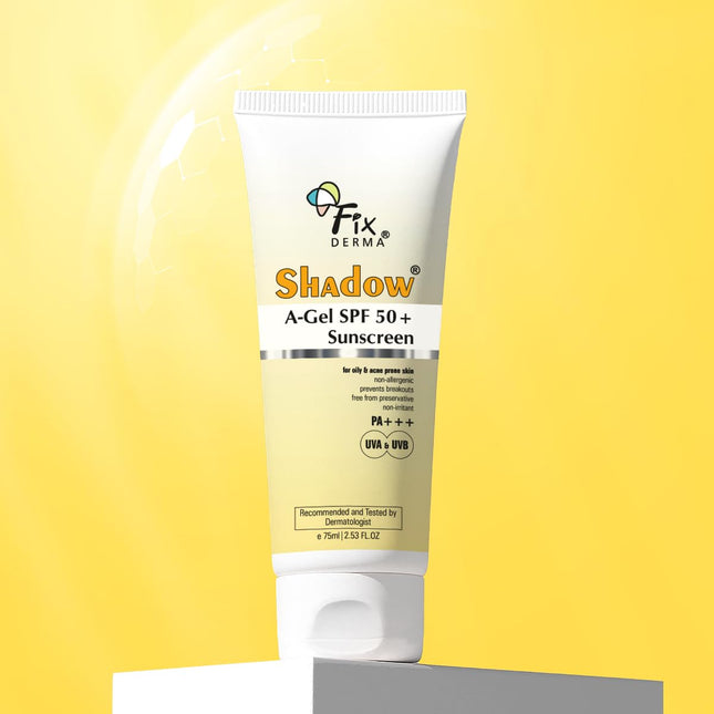 Fixderma Shadow A-Gel SPF 50+ Sunscreen PA+++ | 75gm