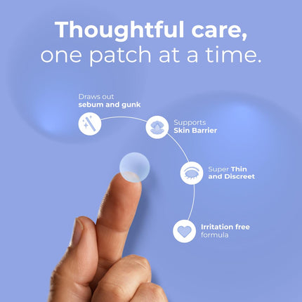 Nua Pimple Patch | 36 Hydrocolloid and Salicylic Acid Patches