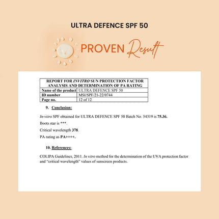 Earth Rhythm Ultra Defence Hybrid Sunscreen SPF 50 – UVA/UVB- 50ml