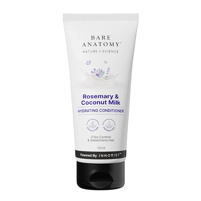 Bare Anatomy Nature X Science Rosemary & Coconut Milk Hydrating Conditioner-150ml