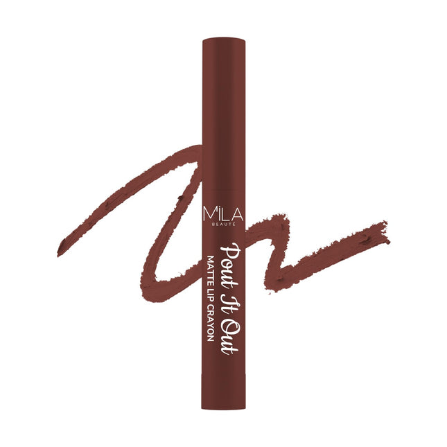 Mila Beauté Pout It Out Matte Lip Crayon-1.25g