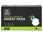 Pee Safe Disposable Underams Sweat Pads For Women & Men (7 Pairs X 2) 28 Pads