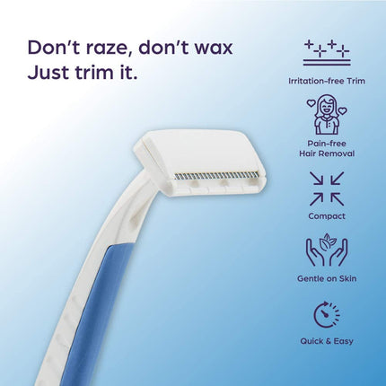 Sanfe Bikini Line Trimming Razor - Stainless steel blade