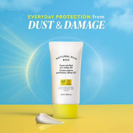 The Face Shop Naturalsun Eco Super Perfect Unisex Sun Cream Sunscreen with SPF 50+ PA +++ 45ml