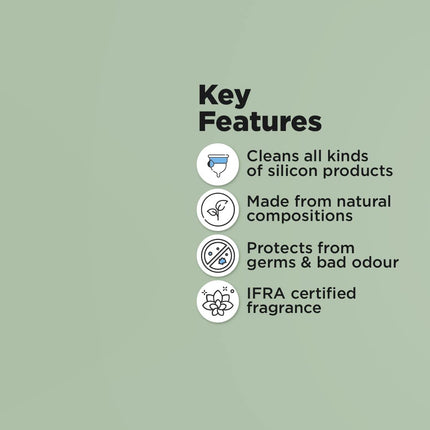 Pee Safe Menstrual Cup Wash 100ml |