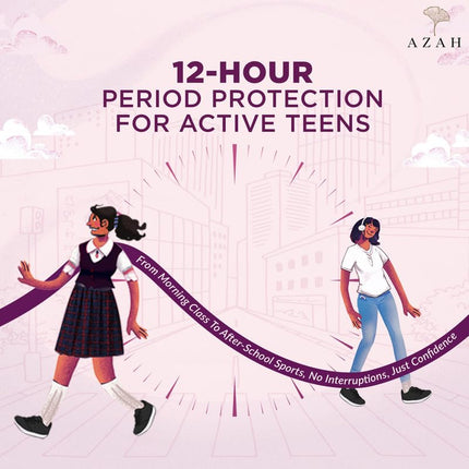 Azah Teen Disposable Period Panty for Girls Pack of 5