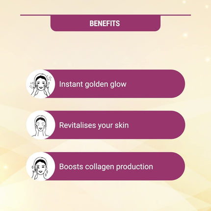 Lotus Herbals Radiant Gold Cellular Glow 1 Facial Kit -37G