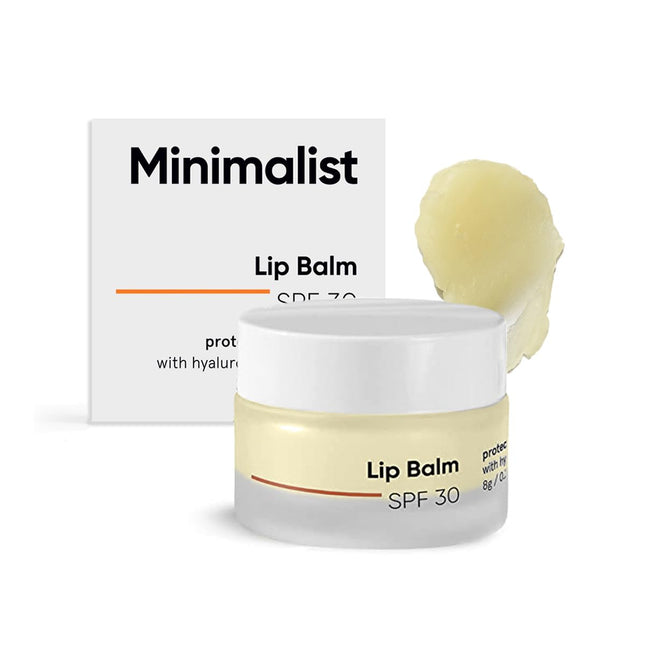 Minimalist Spf 30 Lip Balm With Ceramides & Hyaluronic Acid -8gm