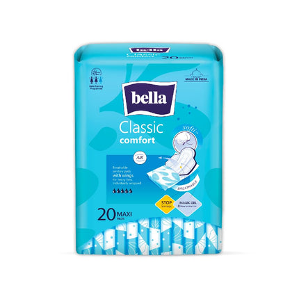 Bella Classic Comfort Maxi Softi Regular Sanitary Napkins 20pcs