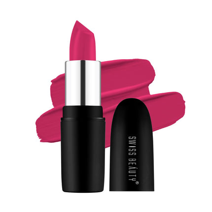 Swiss Beauty Pure Matte Creamy Lipstick-3.8gm