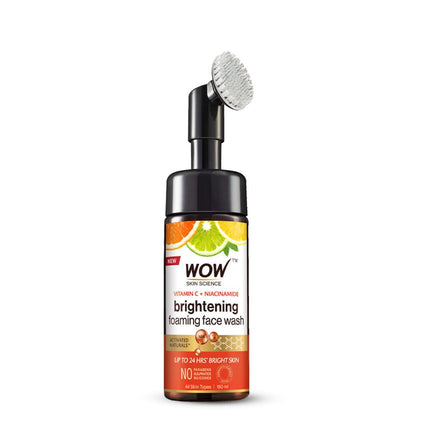 WOW Skin Science Vitamin C & Niacinamide Foaming Face Wash-150ml