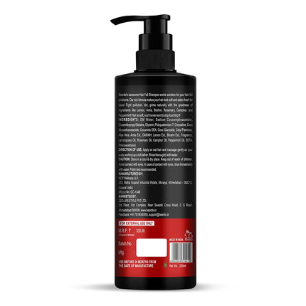 Beardo Hair Fall Control Shampoo Men, 250 ml