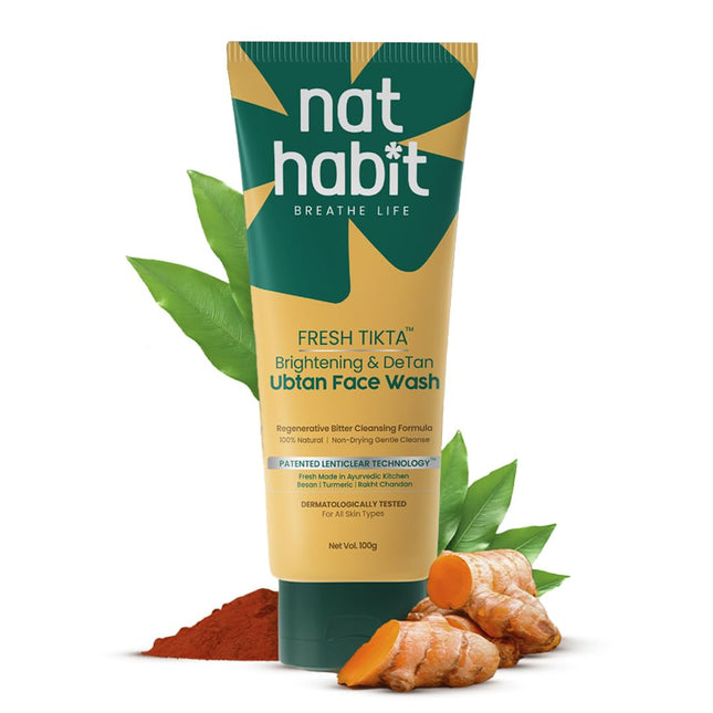 Nat Habit Ubtan Face Wash-100g
