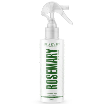 UrbanBotanics Rosemary Water Spray for Hair Growth All Hair Types, 100ml