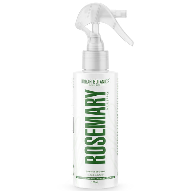 UrbanBotanics Rosemary Water Spray for Hair Growth All Hair Types, 100ml