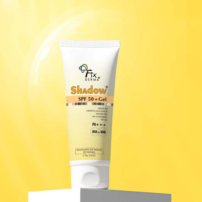 Fixderma Shadow Sunscreen SPF 50+ PA+++ Gel | Sunscreen-75G