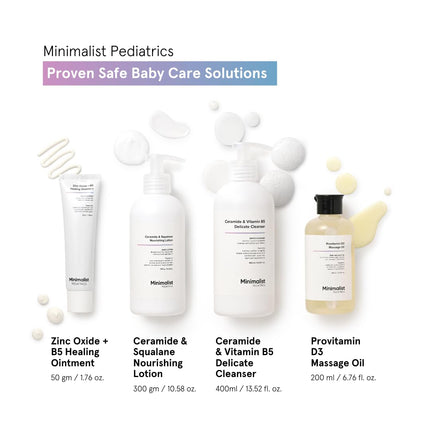 Minimalist Gentle Baby Body Wash pH 5.5 | Ceramide & Vitamin B5-400ml
