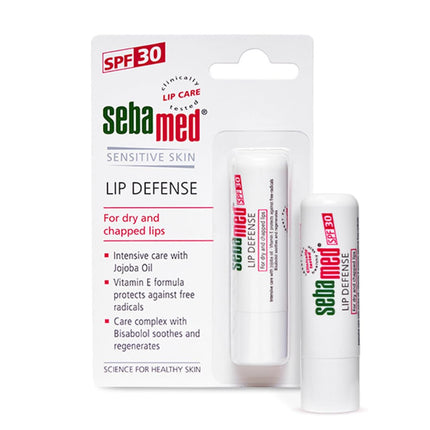 SebaMed Lip Defense Lip Balm With Spf 30 + Vit E 4.8 Gm, White