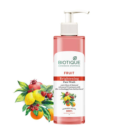 Biotique Fruit Brightening Face Wash for All Skin Types | 200mL