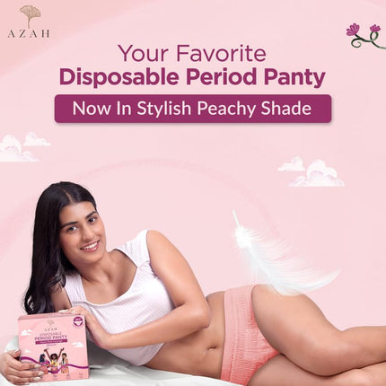 Azah Disposable Period Panty for Girls Pack of 10