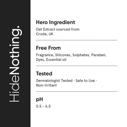 Minimalist Gentle Face Wash With 6% Oat Extract & Hyaluronic Acid -120ml