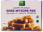 Traditional Ghee Mysore Pak, Handcrafted Indian Sweet with Pure Ghee, Soft & Crumbly Texture, 200g