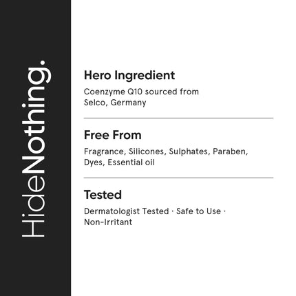 Minimalist Anti-Aging Night Serum with 0.3% Retinol & Q10 -30ml