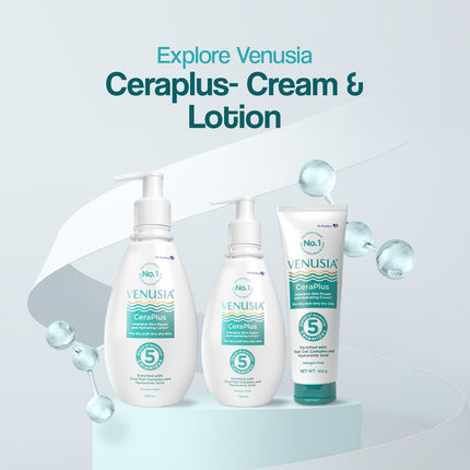 Venusia Ceraplus Lotion for Dry Skin-300gm