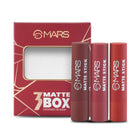 MARS Matte Box Set of 3 Lipsticks for Women 3x3.2 gm