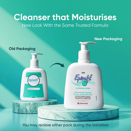 Episoft Cleanser For Dry & Sensitive Skin Type - 125ML