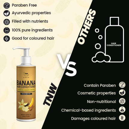TNW-THE NATURAL WASH Banana Hair Conditioner - 200ml
