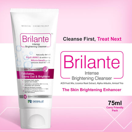 Regaliz Brilante Intense Brightening Cleanser,75gms