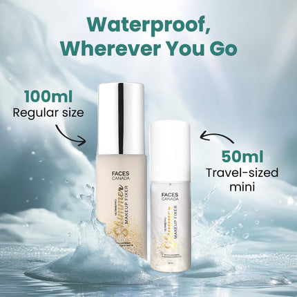 FACES CANADA Ultime Pro Shimmer Makeup Fixer, Setting Spray - 50ml