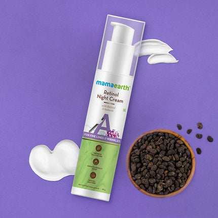 Mamaearth Retinol Night Cream For Women with Retinol & Bakuchi-50g