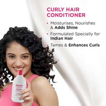 BBLUNT Curly Hair Conditioner With Coconut Water & Jojoba Oil -250 millilitre