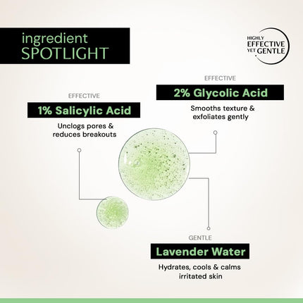Deconstruct 1% Salicylic Acid Body Wash with 2% Glycolic Acid-200ml