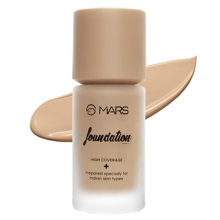 MARS SPF50 PA++++ High Coverage Liquid Foundation -40ml
