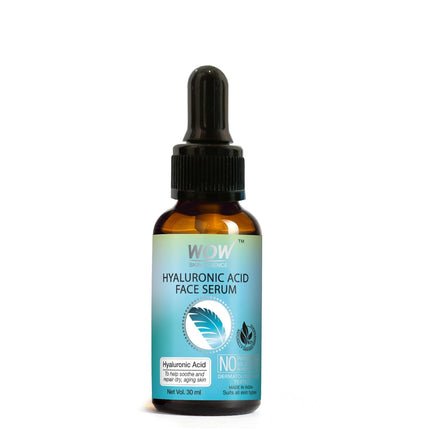 WOW Skin Science Hyaluronic Acid Moisturising Face Serum | For Dry-30 ml
