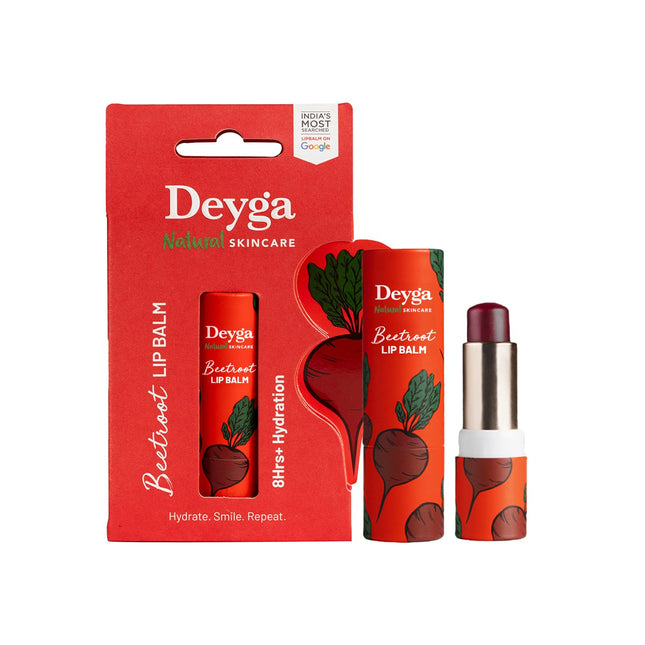 Deyga Beetroot Lip Balm For Women & Men-Red
