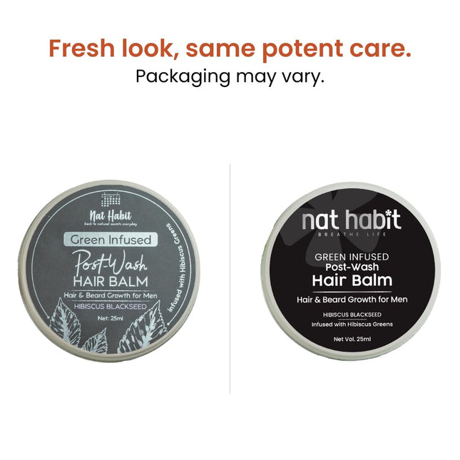 Nat Habit Hibiscus Black Seed Hair & Beard Balm -35 Grams