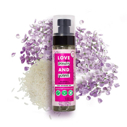 Love Beauty & Planet Rice Water & Angelica Seed Oil Curl Defining Gel 100ml