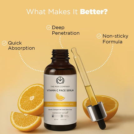 The Man Company Vitamin C Face Serum -30 ml