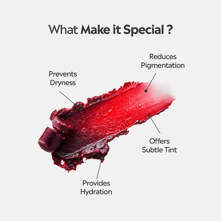 Deyga Beetroot Lip Balm For Women & Men-Red