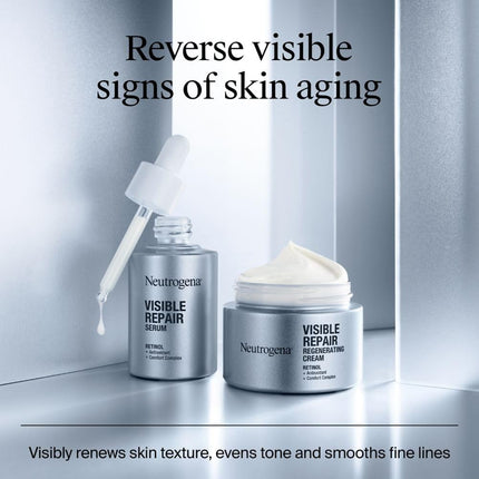 Neutrogena Visible Repair Retinol Day & Night Cream-50G