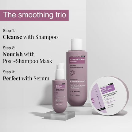 Bare Anatomy Ultra Smoothing Shampoo for Dry and Frizzy Hair-250ml