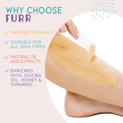 FURR Natural Hair Removal Cream -100gm|Pack Of 2