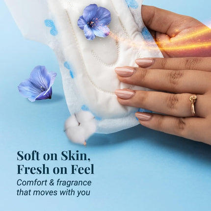NIINE Naturally Soft XL Sanitary Pads for Women | 282mm 36 Pads