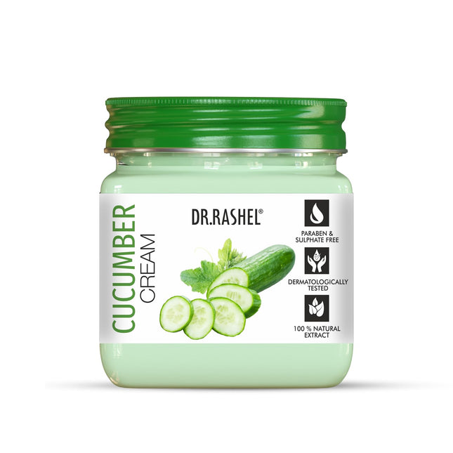 DR.RASHEL Cucumber Face And Body Cream For Women and Men (380 Ml)