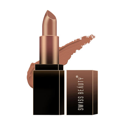 Swiss Beauty Hd Matte Pigmented Smudge Proof Lipstick-3.4g