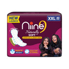 NIINE Naturally Soft XXL Sanitary Pads for Women | 40 Pads | 305MM